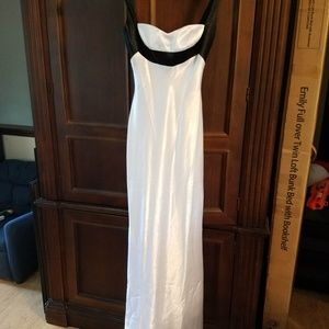 White floor length Dress